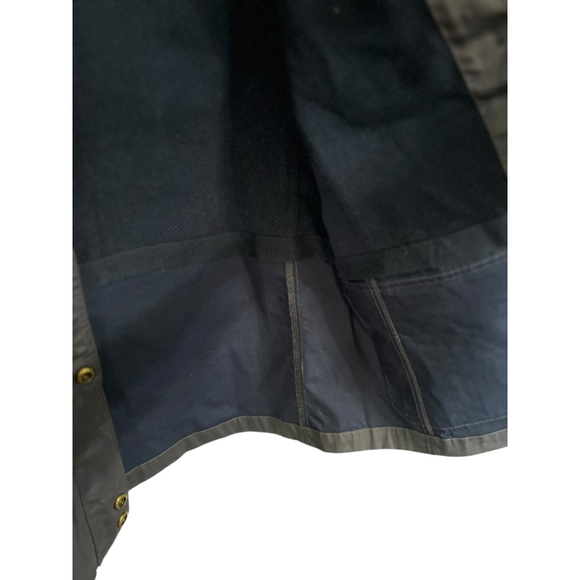 Ralph Lauren Naval Supply Company Waxed Navy Blue Jacket Coat Women's Size Small - Picture 7 of 7